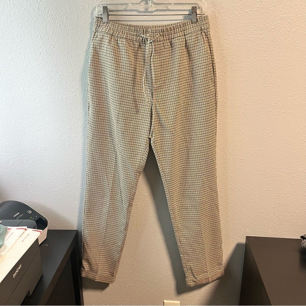 H&M Plaid Jogger Pant
